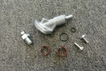 Fits 69-76 Mopar Power Steering Gear Box Kit Pressure Fitting Return Hose Valve. Fixed Price $94.95.