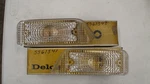 1969 Pontiac Part# 5961541 & 5961542 Nos Rh Lh Parking Light Lens 52, 56, 62. Fixed Price $90.00.