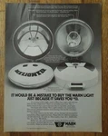 1981 Warn & Spotlights Magazine Ad - Built For The Long Run. Fixed Price $14.99.