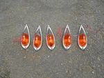 Vintage 1966 Yankee 77 Truck Cab Lights Set Of 5 Minty Dodge Gmc Ford Chevy. Fixed Price $350.00.