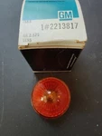 Nos Oem 1968-80 Chevy/gmc Truck Amber Clearance/bullet Lamp Lens 2213817. Fixed Price $24.99.