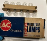 Gm Ac Guide 1142 12V Light Bulbs 10PCS Vintage. Fixed Price $10.00.