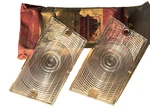 Nos 1958 Ford Fairlane Reverse Light Back Up Lens Pair B8A-15514-E. Fixed Price $49.99.