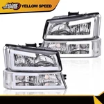 Fit For 2003-2006 Chevrolet Silverado 1500 2500HD 3500 Headlights + Bumper. Fixed Price $66.88.