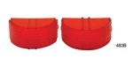 1955 Chevy Red Back-up Light Lenses; Pr 483B Danchuk. Fixed Price $21.99.
