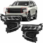 Full Led Drl Headlight W/ Bulb&module For Chevrolet Tahoe Z71 6.2L V8 2022-2023. Fixed Price $165.99.