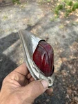 Harley Indian Chopper Bobber Front Fender Light Kd / Yankee Glass Lense. Fixed Price $79.00.