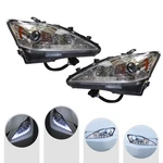 Fit For 2006-2012 2013 Lexus IS250 IS350 Left+right Led Drl Projector Headlights. Fixed Price $267.89.