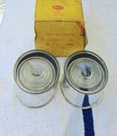 1957 Plymouth Tail Lights Lenses Reverse Back Up Glo Brite 03-19-26. Fixed Price $380.00.