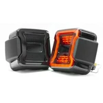 Race Sport RS0106JL / Premium Smoked Led Tail Lights For 2018+ Jeep Wrangler. Fixed Price $249.95.