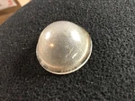 1955 Chrysler New Yorker License Plate Light Lens Plastic. Fixed Price $22.00.