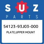 54123-93J03-000 Suzuki Plate,upper Mount 5412393J03000, New Genuine Oem Part. Fixed Price $85.19.