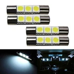 4X For Interior Mirror Vanity Sun Visor Led Xenon 28MM 29MM Festoon White Bulb. Fixed Price $9.99.