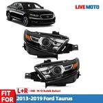 Hid/xenon Headlight 2013-2019 Ford Taurus W/o Bulb Black Left+right Pair. Fixed Price $509.99.