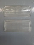 Two 1942 Oldsmobile Parking Lamp Lenses 5933137 Used. Fixed Price $40.00.