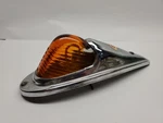 Vtg Do-ray 410 Truck Clearance Metal Marker Light Amber Glass Lens Cabco. Fixed Price $59.91.