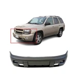 Front Bumper Cover For 2002-2007 Chevy Chevrolet Trailblazer W/ Fog Light Holes. Fixed Price $148.01.