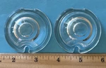 Repop Nos Pair Guide Backup Reverse Bullet Light Lenses Gm Chevy Accesory Harley. Fixed Price $40.00.