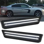 2PCS Rear Led Side Marker White Lights For Dodge Charger 11-14 Challenge 08-14 &. Fixed Price $19.50.