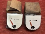 Nos 1946-1948 Mercury Fuel Gas, Oil Pressure Dash Gauge Panel Instruments. Fixed Price $34.50.