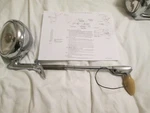 1955 1956 Cadillac Factory Spotlight Guide S-18 12V It Works. Fixed Price $219.95.