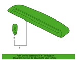 ( ) Genuine Kia 927002G000S8 High Mount Stop Light Assy Fits 2006-2010 Optima. Fixed Price $56.23.