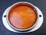 Vintage 3" Stimsonite 12A Amber Reflector Lens Arrowlite 217 Bezel. Fixed Price $19.10.