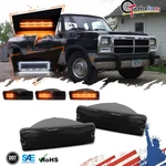 Smoked Switchback Led Drl Turn Signal Lights For 91-93 Dodge D150 D250 W150 W250. Fixed Price $69.99.
