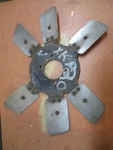Original Engine Cooling Fan, Jaguar XK120 Six-blade Type. Fixed Price $195.00.