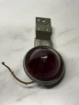 Vintage Doray Red Beehive Bullet Glass Lens Light Under Body Nice. Fixed Price $31.99.