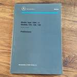 1994 Mercedes Models 124, 129, 140 Service Manual Preliminary Factory Oem Usa. Fixed Price $29.89.