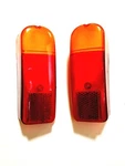 Fiat 600 Taillight Lens Set Lamp Left And Right #135-AB. Fixed Price $28.75.