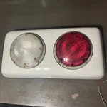 Vintage Ambulance Warning W/ Housing - Weldon 1020 Red + White Set. Fixed Price $139.99.