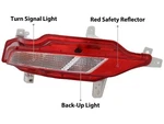 Turn Signal Reverse Lamp For 2022-24 Hyundai Tucson Driver Left Side 92405-N9000. Fixed Price $72.55.