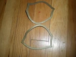 Nos 1953 1954 Ford Truck Parking Lamp Lens Gaskets Pair. Fixed Price $11.24.