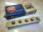 Nos Guide Bulbs 1955 1956 57 58 59 60 61 62 63 Chevrolet, Ash Ignition Signal. Fixed Price $49.95.