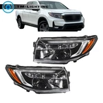 Headlight W/led Drl Black W/7-PIN Plug For Honda Passport/ridgeline 2022-25 Pair. Fixed Price $487.25.