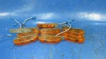 4.25" Oval Amber Led Trailer Marker Lights Backup Tail Turn Rear Park 10 Pcs. Fixed Price $39.99.