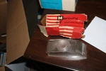 Nos 1954 Mercury Lincoln Parking Light Lens MPT-54. Fixed Price $92.00.