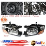 Fit For 2000-2006 Mitsubishi Pajero Montero Left Right Set Headlights Headlamps. Fixed Price $167.33.