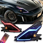 Rgb Animation Led Projector Headlights Front Lamps For Nissan 370Z Z34 2008-2020. Fixed Price $989.99.