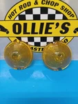 1946 1955 Cadillac Buick Amber Glass Park Light Lenses Guide F-45 Hot Rod. Fixed Price $35.00.