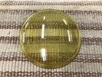 Vintage Yellow Glass Lens Unity Mfg Co. Usa 5-7/8" #9165 Hot Rod Ford Chevy Vw. Fixed Price $29.99.