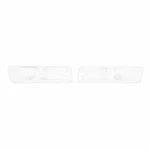 New Pair Of Clear Parking Light Lens Trim Parts Fits 1966-1967 Chevy Ii A3046C. Fixed Price $96.29.