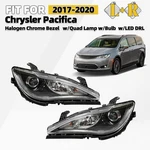 Led Drl Halogen Projector Headlight For 2017-2020 Chrysler Pacifica Pair Lh+rh. Fixed Price $238.99.
