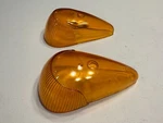 Pair Vw Volkswagen TYPE1 Bug Beetle Turn Signal Lens Amber Left Or Right 64-67. Fixed Price $24.82.