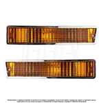 81-88 Hurst OLDS442 Cutlass Amber Bumper Marker Light Set Gm #22511039 #22511038. Fixed Price $99.95.