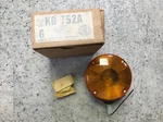 Vintage Nos Kd 752A Amber Class Single Face Turn Signal Light - 6 Volt Nice!. Fixed Price $49.99.