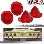 For 1960-1961 Impala Chevy El Camino Lenses 4 Piece Set Red. Fixed Price $29.99.