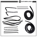 For Chevy Gmc Pickup Truck 1973-1980 Door Weatherstrip Rubber Seal Kit. Fixed Price $105.92.
